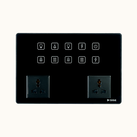 10 Switch + 2 Socket