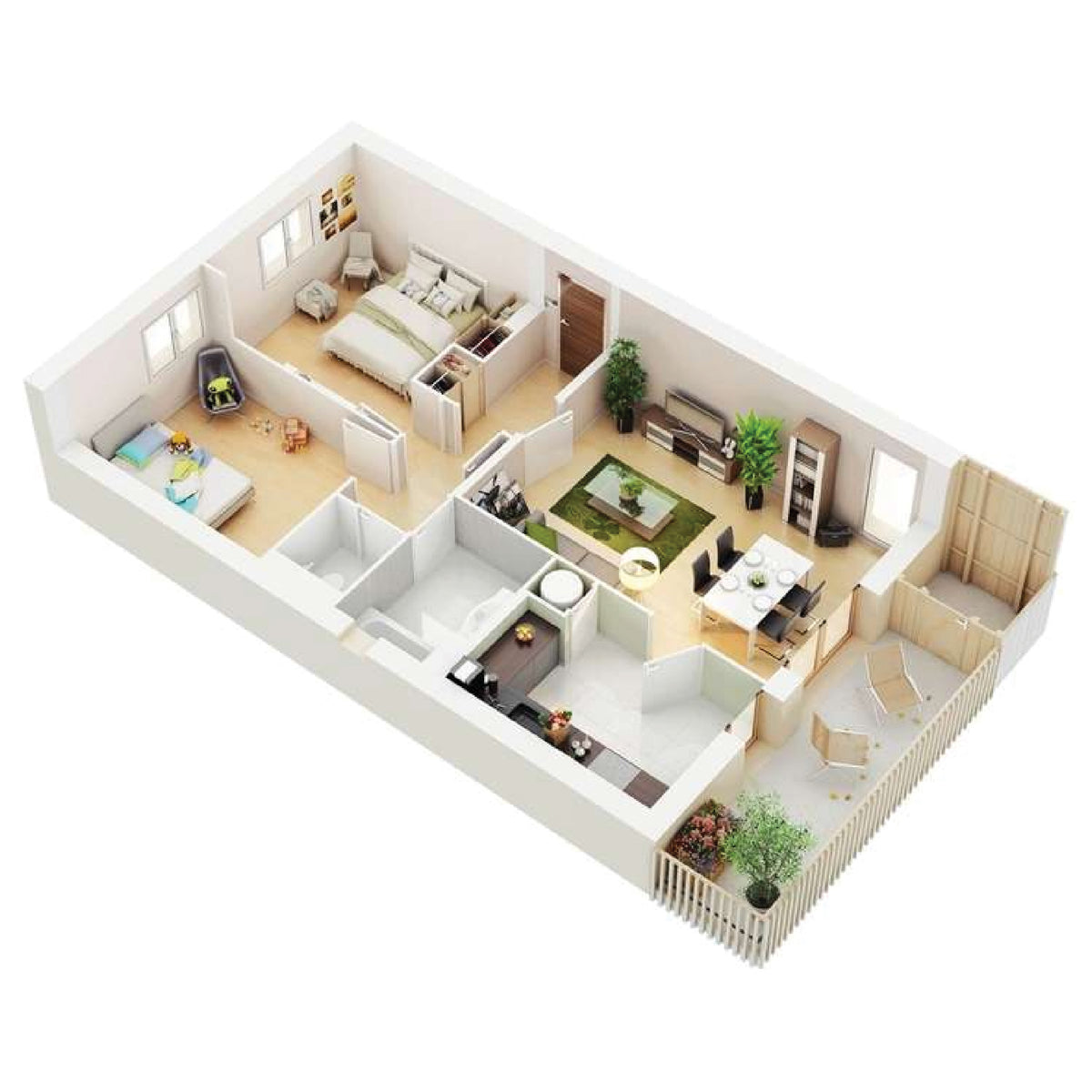 2bhk home automation cost