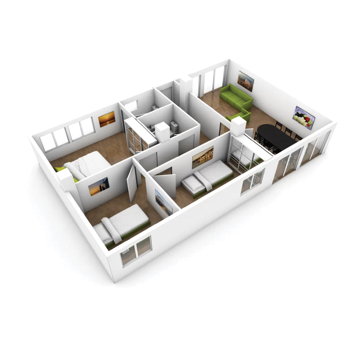 3 BHK smart home automation system for modern homes