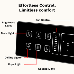 6 Switch+ FAN+Socket