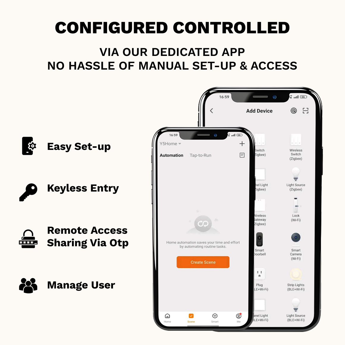 Digital Door Lock - Premium