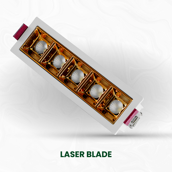 laser blade light for home automation